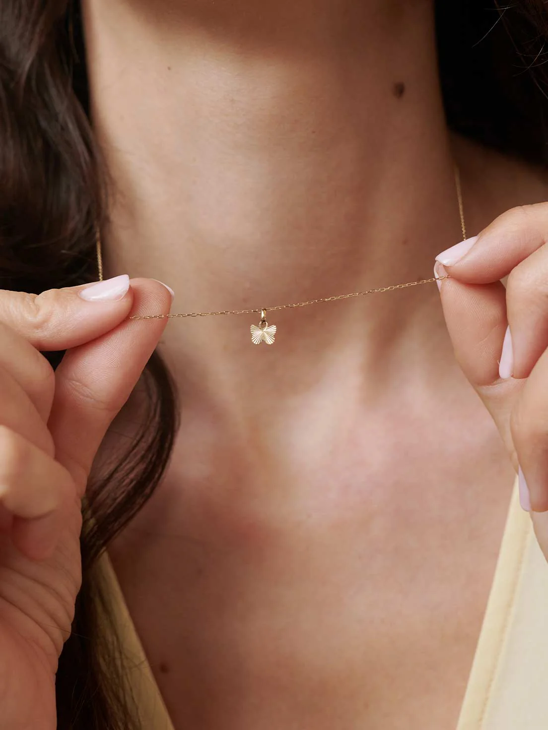 Halskette Baby Butterfly | 14k Echtgold - Image 4