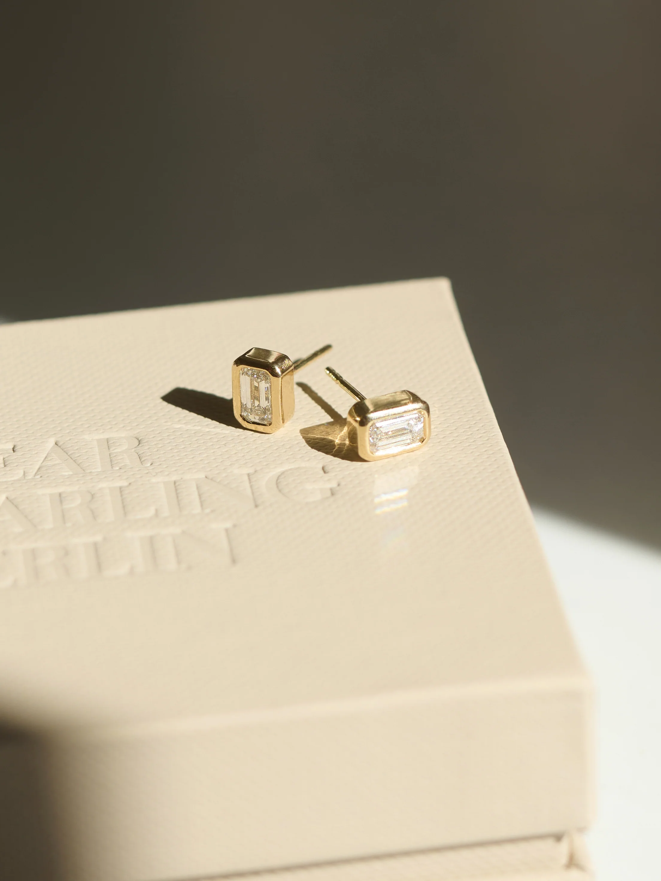 Bezel Diamond Studs Nove | 0,68ct. - Image 2