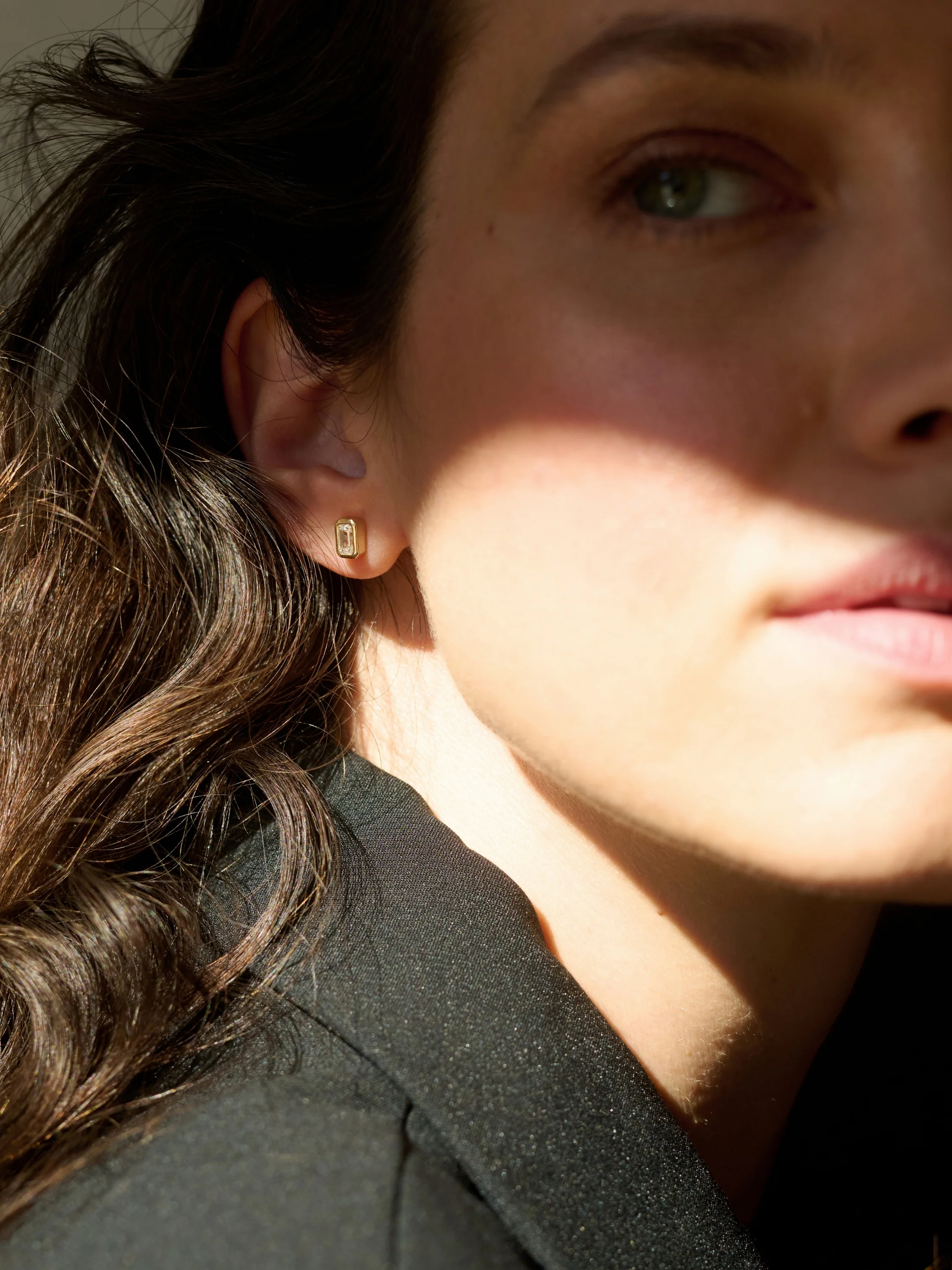 Bezel Diamond Studs Nove | 0,68ct. - Image 3