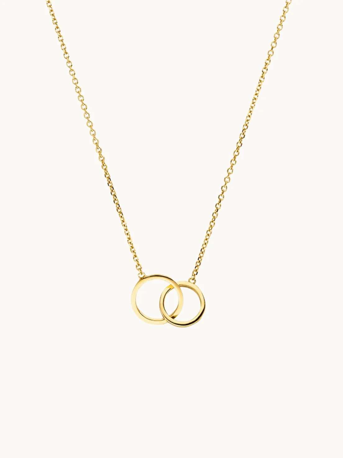 Double-Ring Halskette
