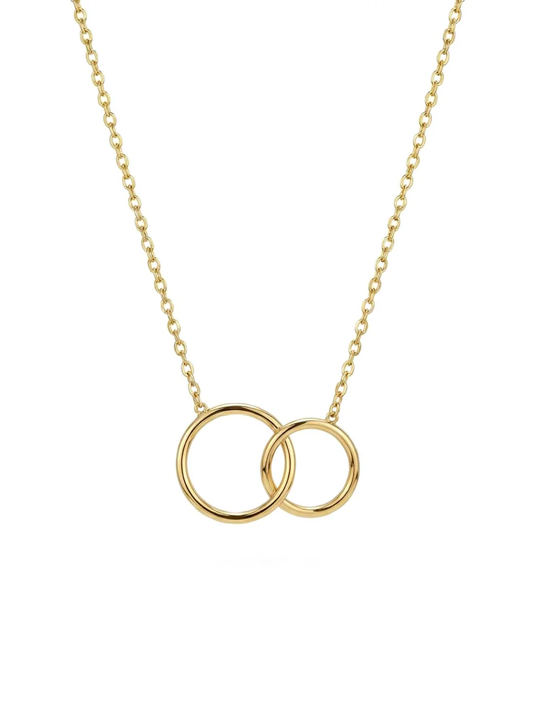 Double-Ring Halskette | 14k Echtgold - Image 10