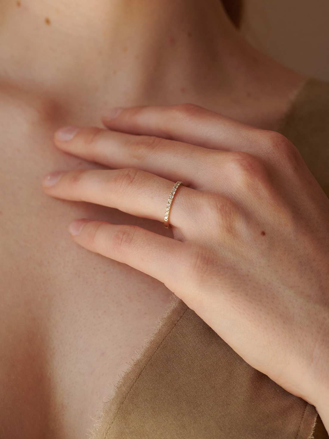 Eternity Wedding Band Sky | Luxe - Image 5