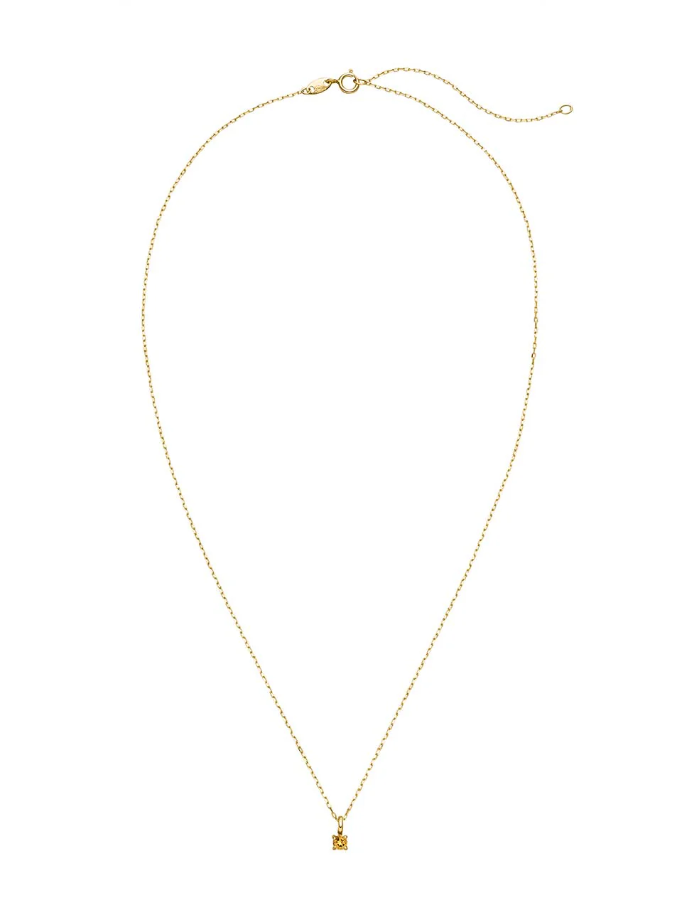 Birthstone Halskette November | 14k Echtgold & Citrin - Image 6
