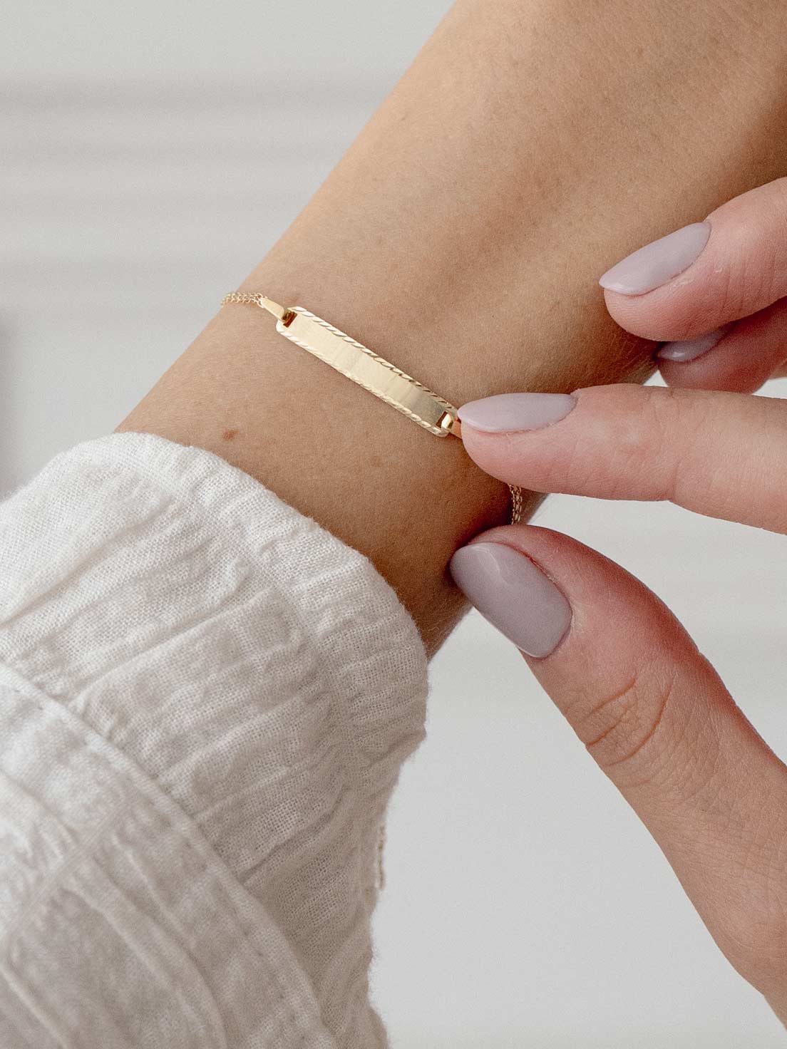 Gravurarmband Alba | 14k Echtgold - Image 10
