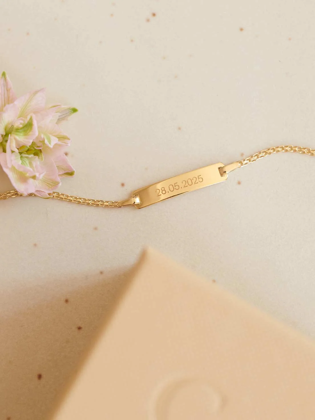 Gravurarmband Caya | 14k Echtgold - Image 4