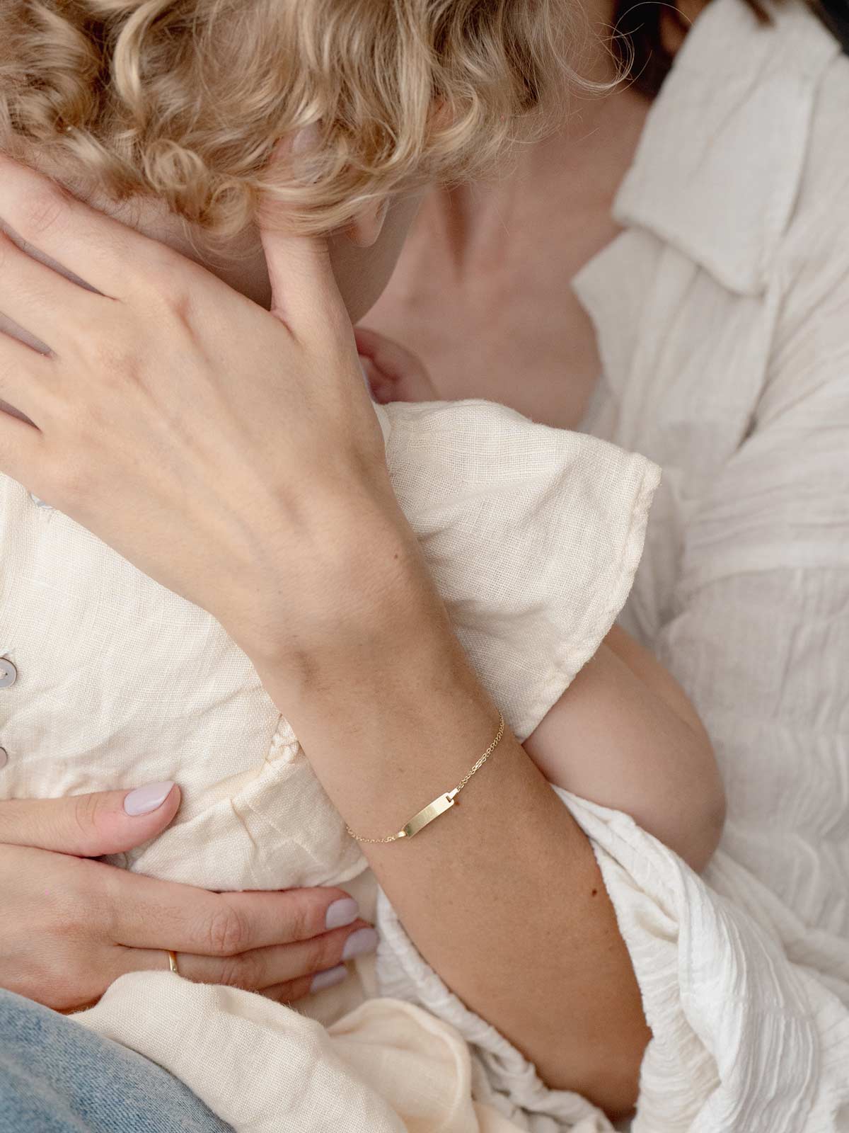 Gravurarmband Caya | 14k Echtgold - Image 8