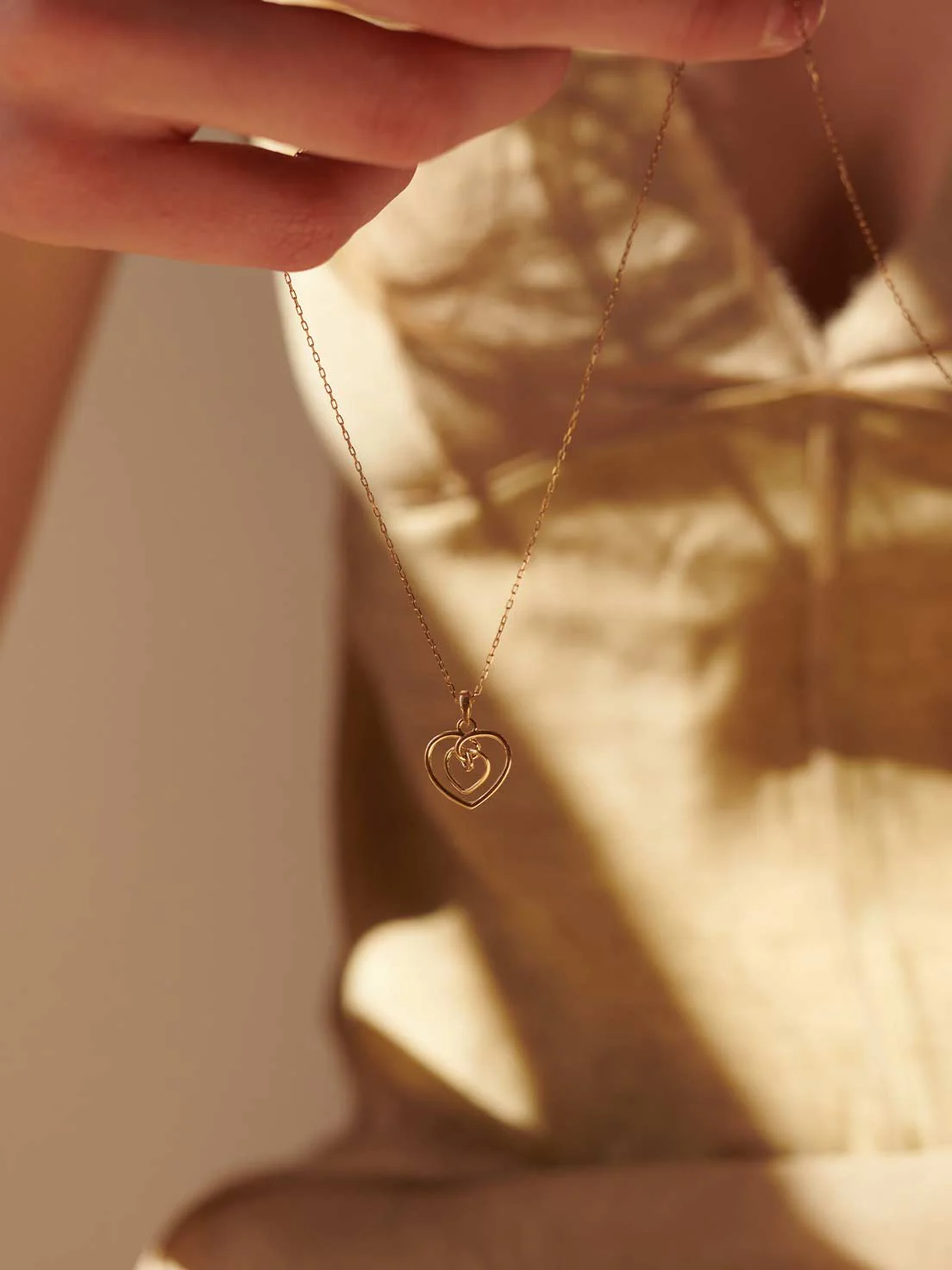 Halskette Infinite Hearts | 14k Echtgold - Image 5
