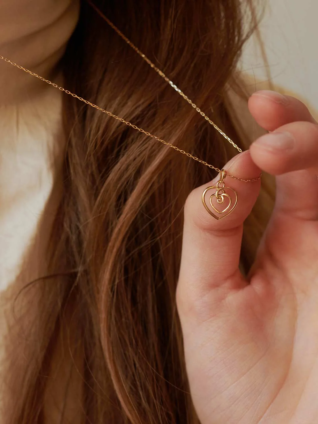 Halskette Infinite Hearts | 14k Echtgold - Image 6