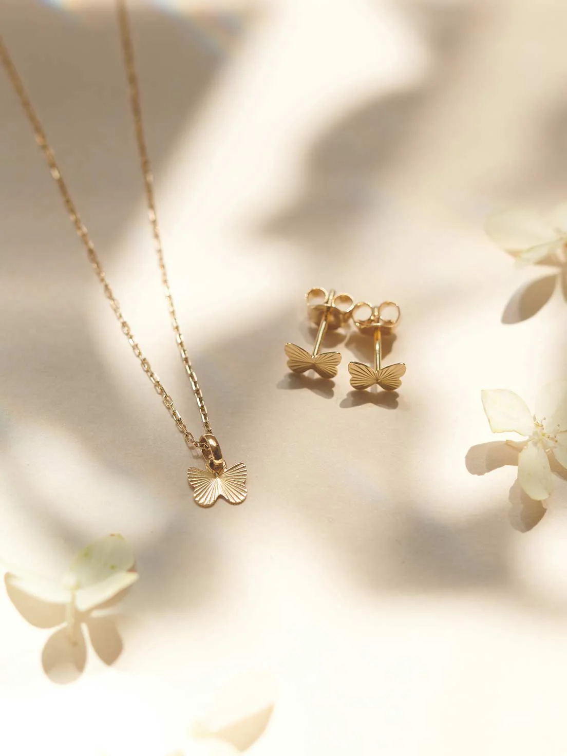 Ohrringe Baby Butterfly | 14k Echtgold - Image 4