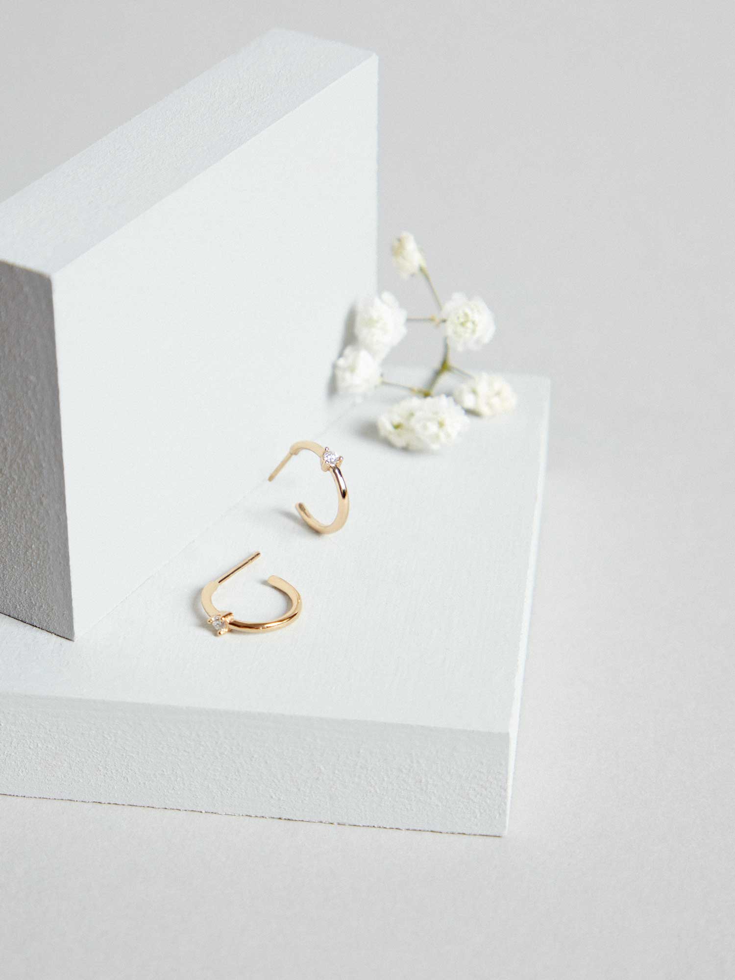 Rebel At Heart Diamond Earrings - Image 3