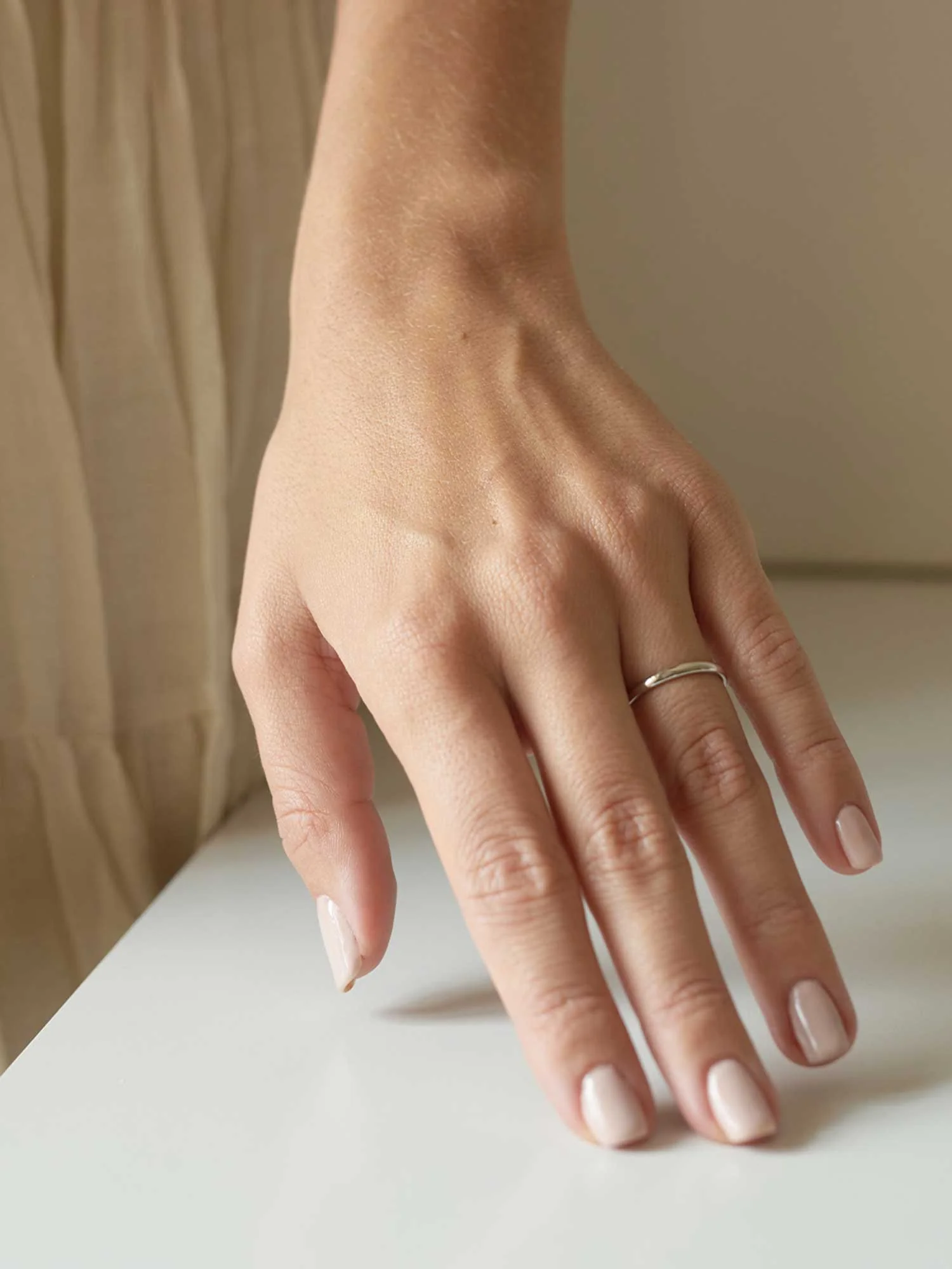 Fine Wedding Band - Image 7