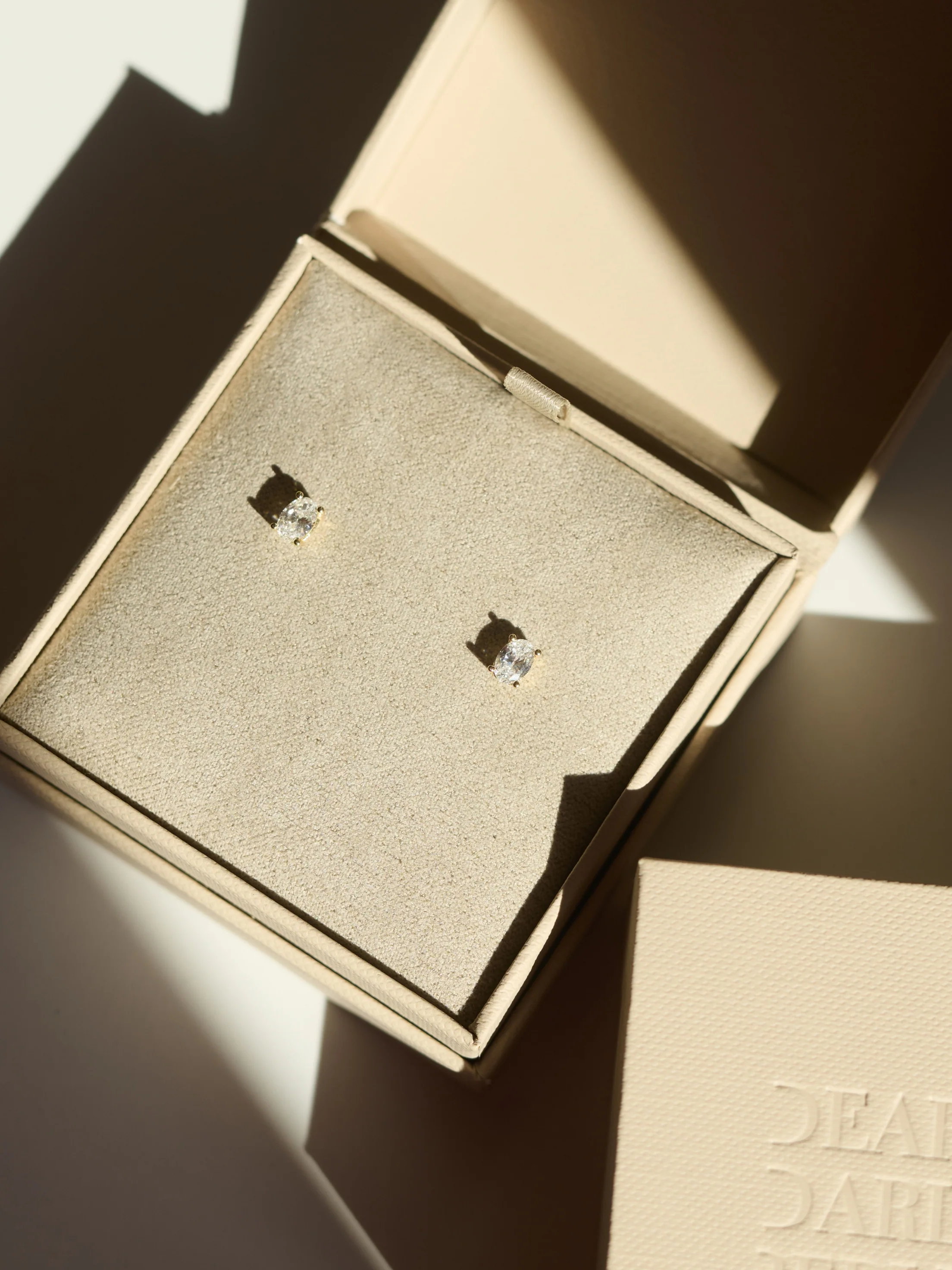 Oval Diamond Studs Talia | 0,50ct. - Image 5