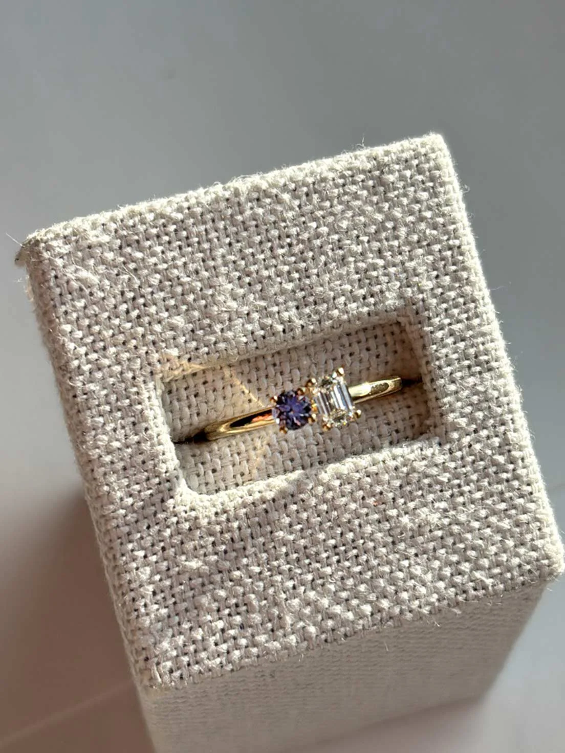 Ring Laurin | Emerald & Tansanit | One-of-a-Kind - Image 3