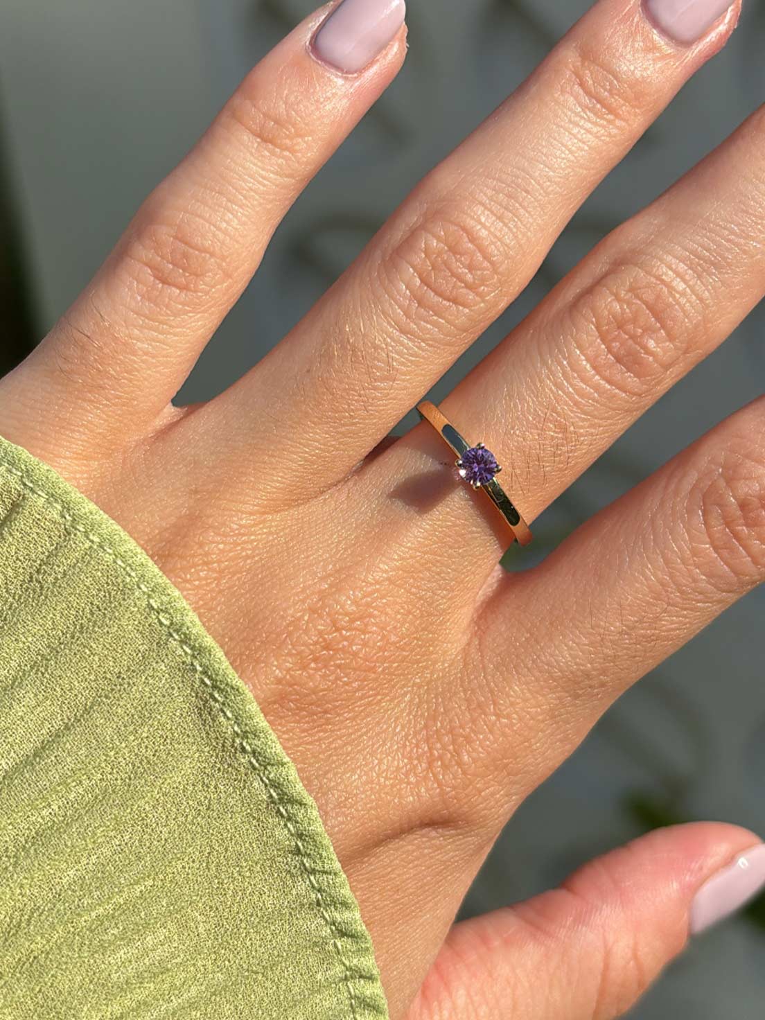 Ring Lia | Saphir Lilac | ONE-OF-A-KIND - Image 6