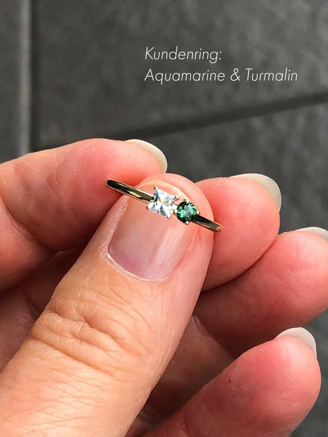 Ring Ophelia | Birthstone Toi et Moi - Image 7