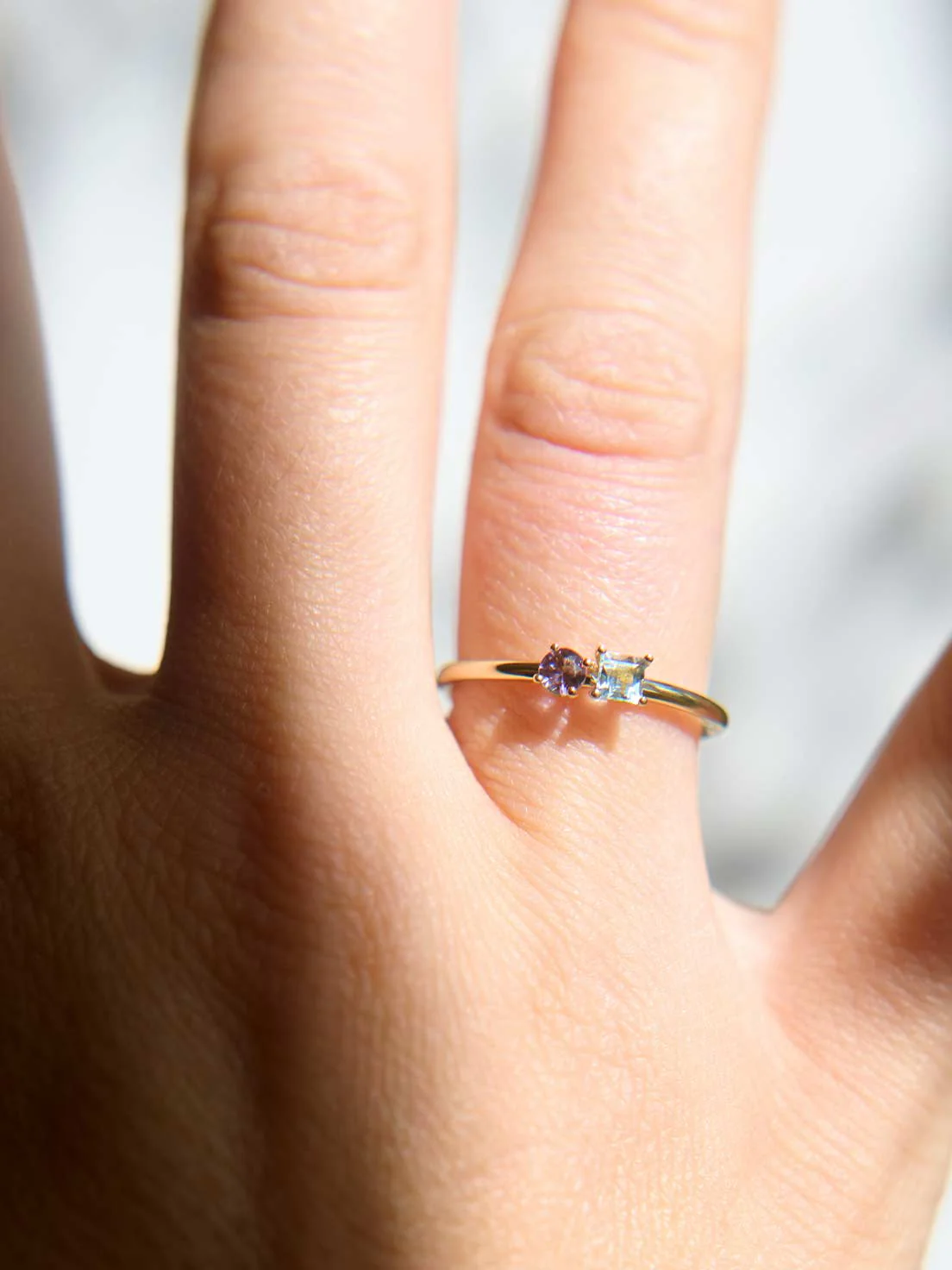 Ring Ophelia | Birthstone Toi et Moi - Image 8