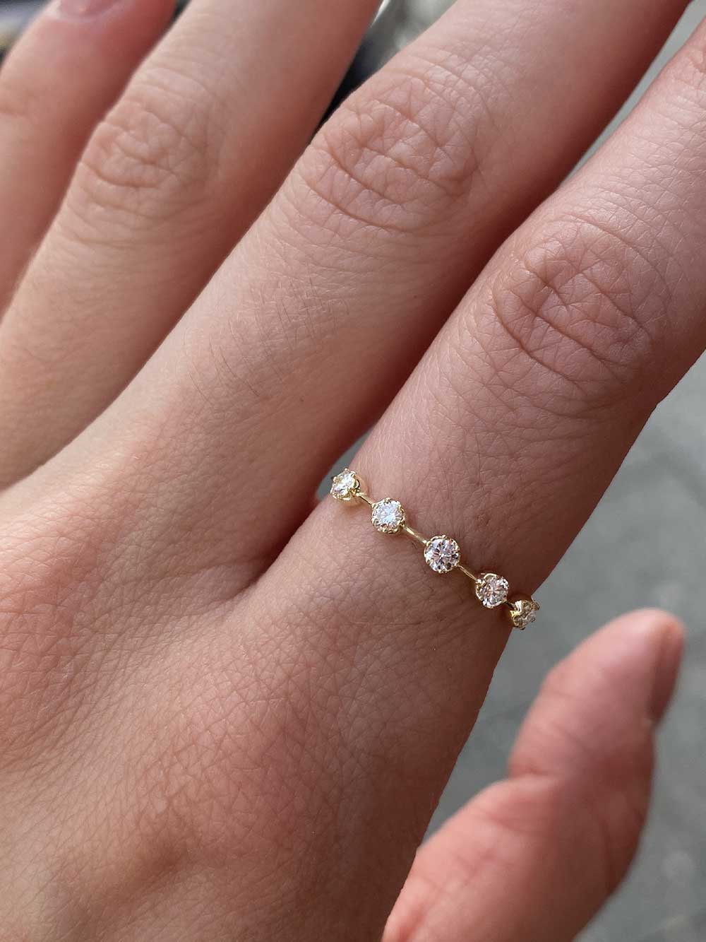 Ring Piper | Five Tiny Diamonds - Image 5