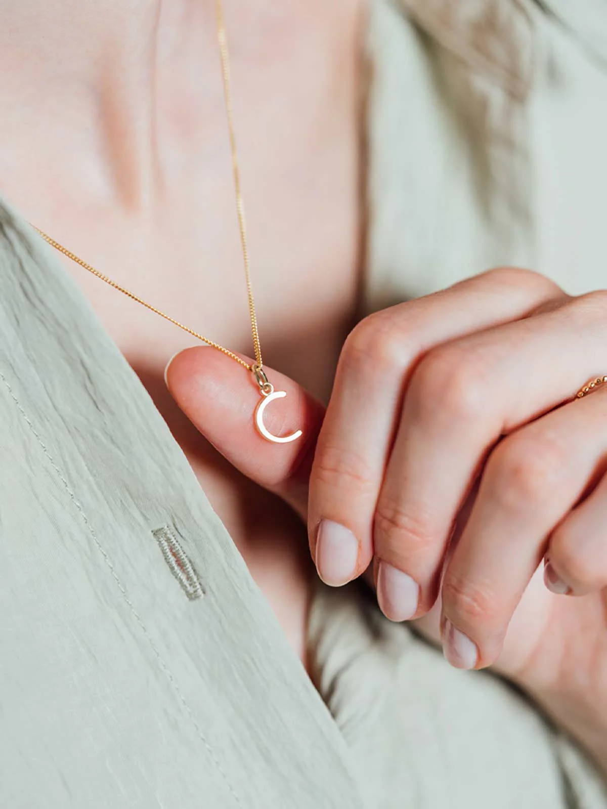 The Letter Necklace | Buchstabenkette A-Z - Image 8