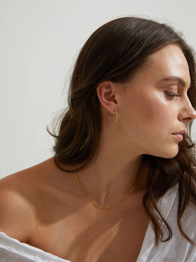 Twisted Hoop Earrings - Image 4
